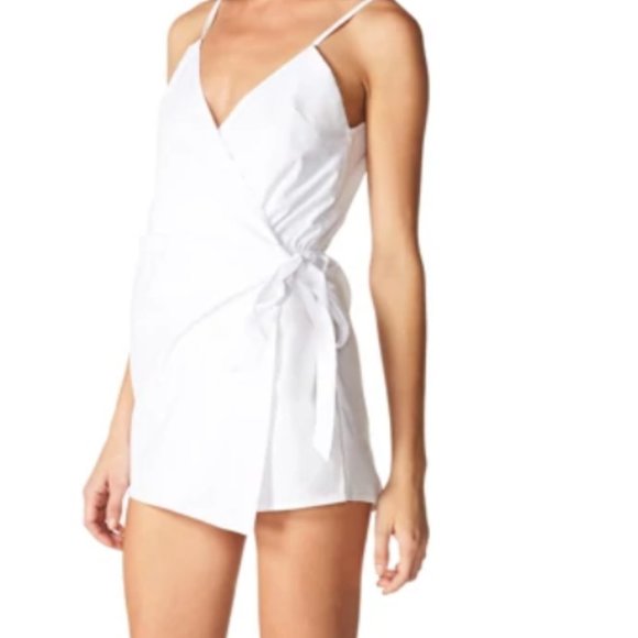 PRINCESS POLLY/LIONESS ROUJE White Romper - Picture 1 of 1